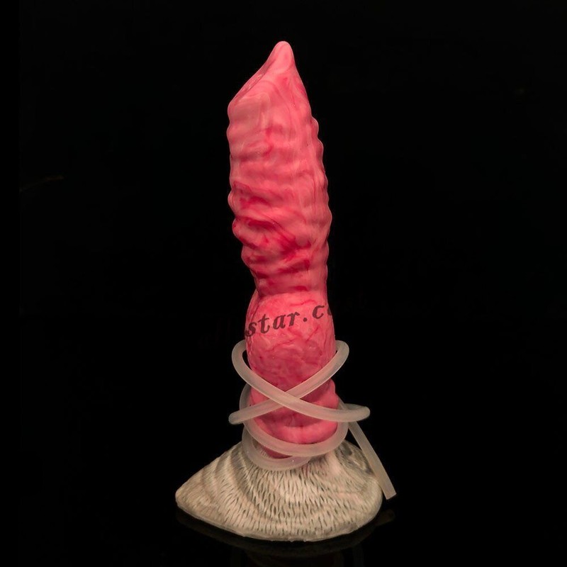 Knot Dildo Silicone Ejaculation Penis with Suction Cup Masturbator Massage Toys gallery