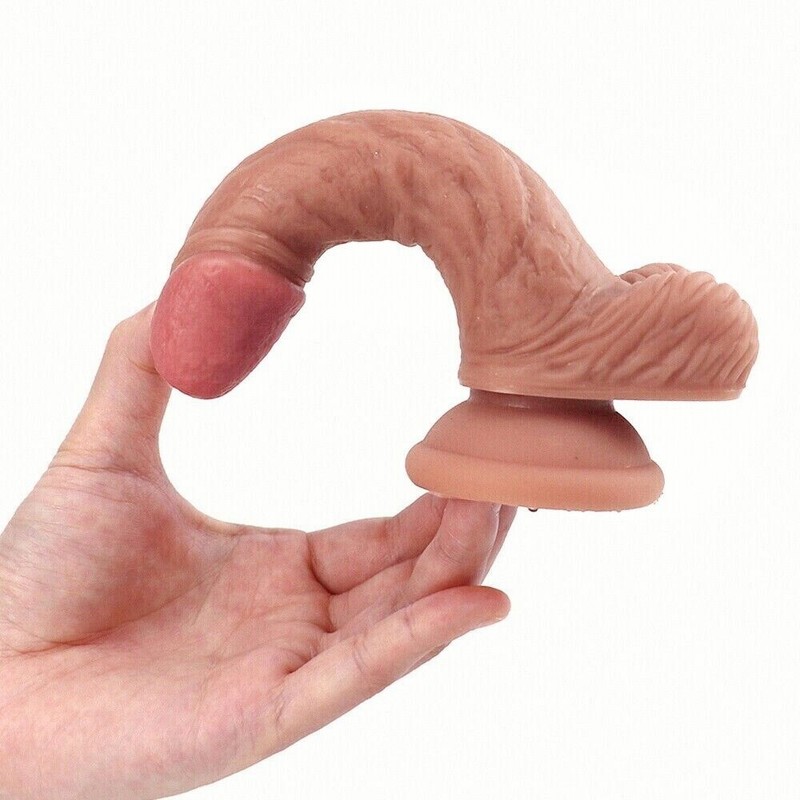 Small Silicone G spot Anal Dildo Suction Cup Penis Sex Toys for Women Beginner gallery