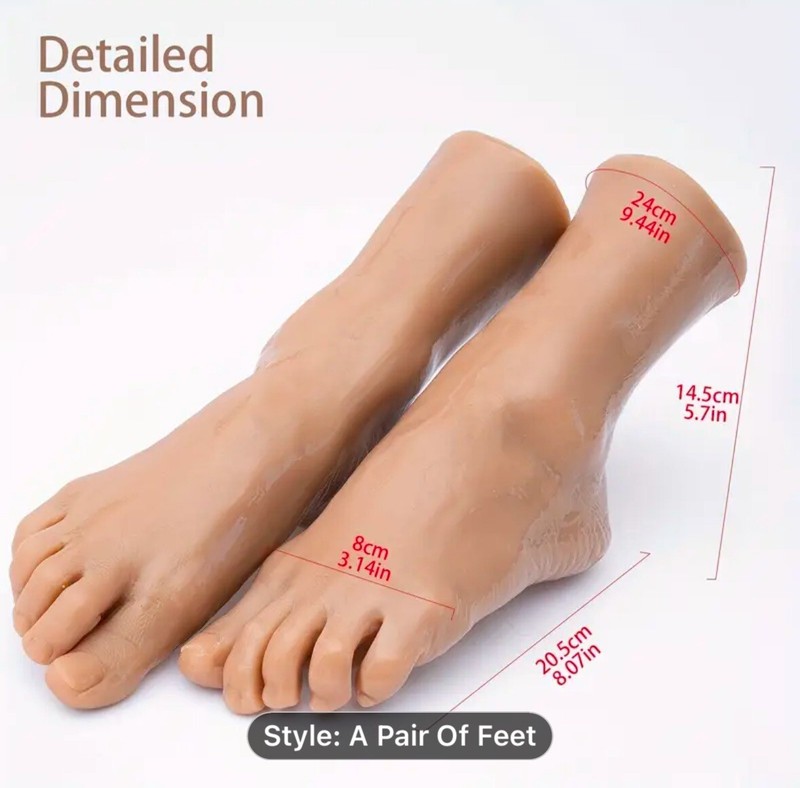 NEW Sexy Silicone Female Feet gallery