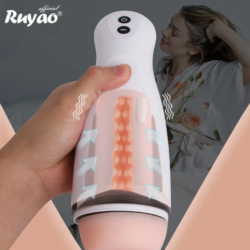 Automatic Handsfree Male Masturbator Cup Stroker Pocket Pussy Sex Toy for Men