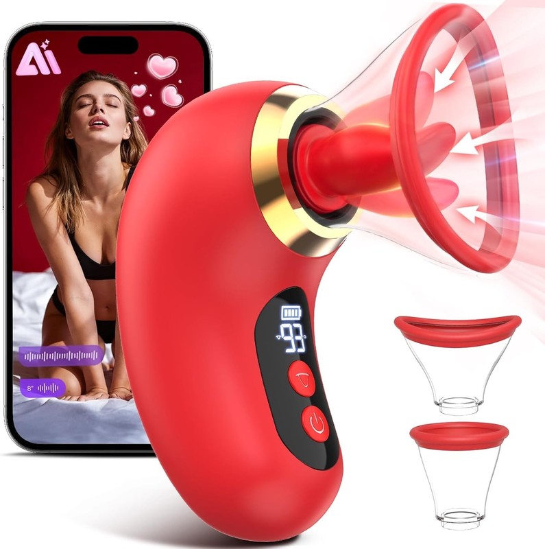Vibrator Sex Toys for Women – 5IN1 AI APP Rose Toy Adult Toys Sucking Vibrator
