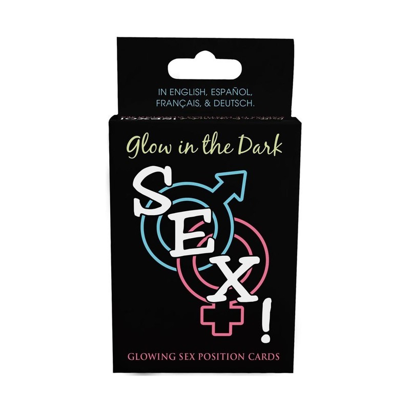 Glow-In-The-Dark Sex Card Game Adult Couples Sexual Position Foreplay Fun