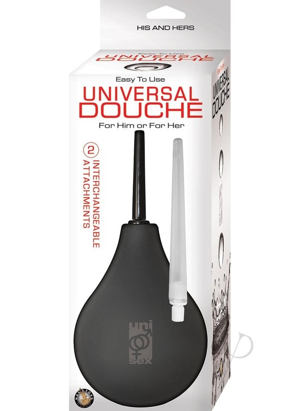 Universal Silicone Douche – Black