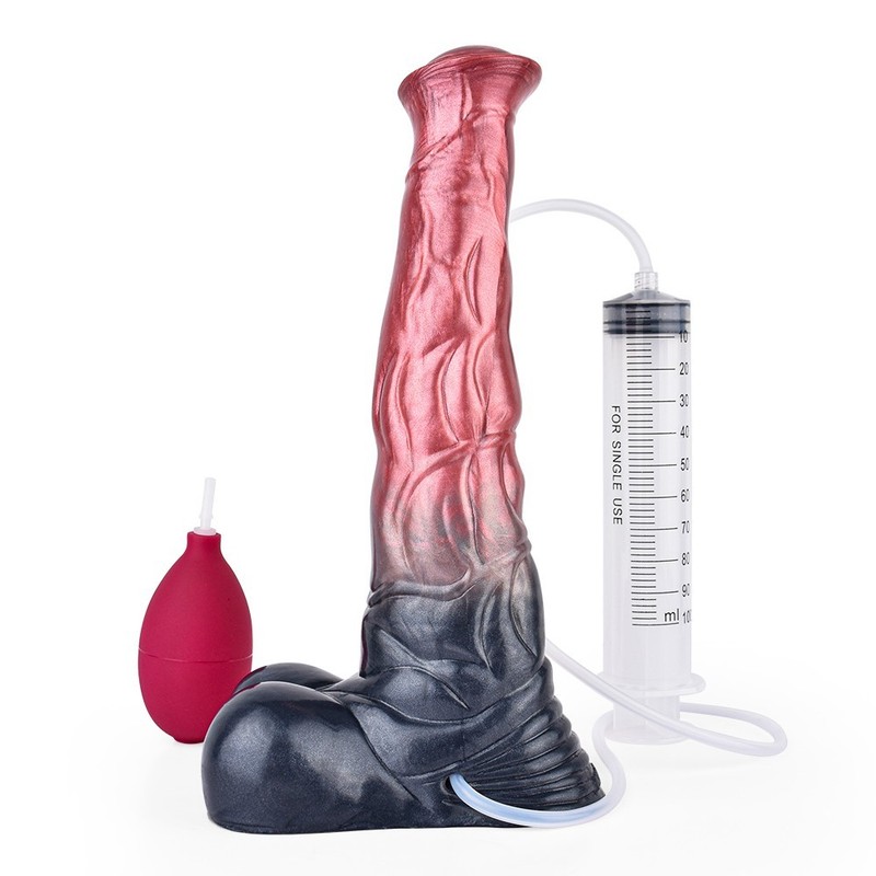 Fantasy Ejaculating Dildo Squirting Penis Monster Cock Vagina Anal Plug Sex Toy gallery