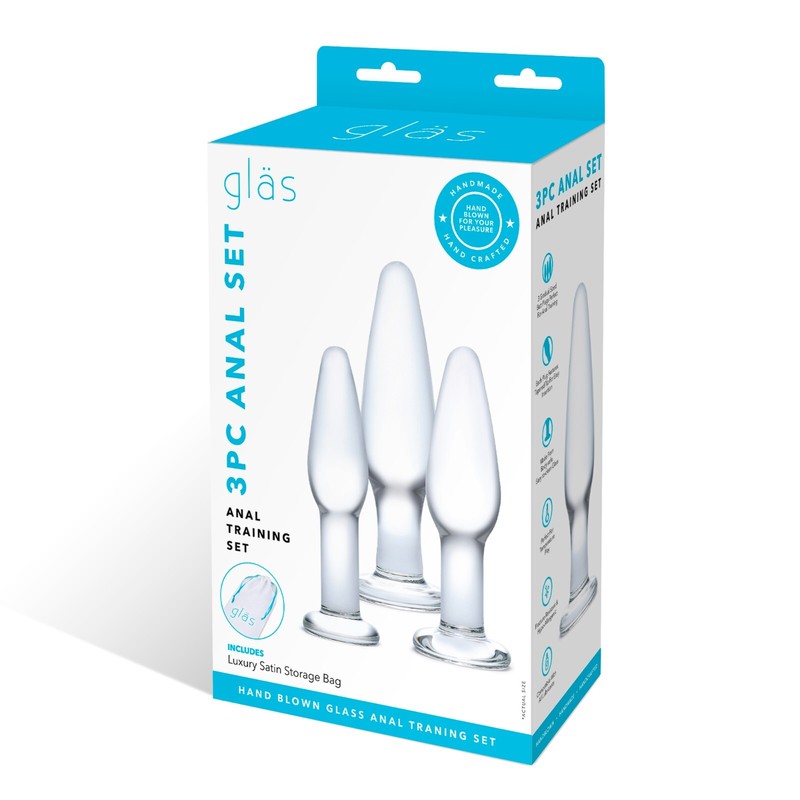 Gläs 3PC Glass Anal Training Set gallery