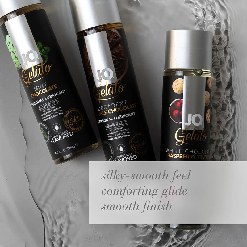 JO Gelato Mint Chocolate Flavored Water-Based Lubricant 4 oz. gallery