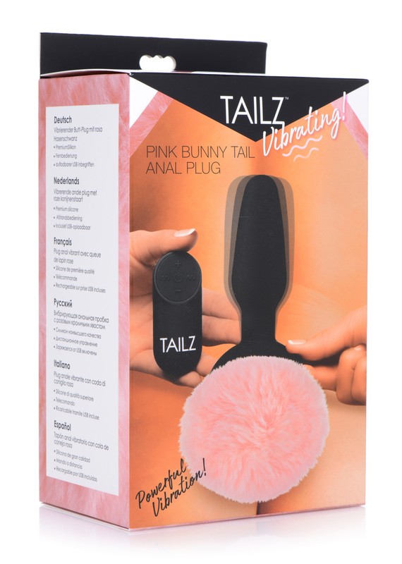 Remote Control Butt Plug With Tail Vibrating Cosplay Anal Sex Toys Silicone gallery