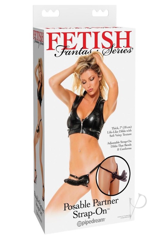 Fetish Fantasy Series Posable Partner Strap-On Dildo and Adjustable Harness