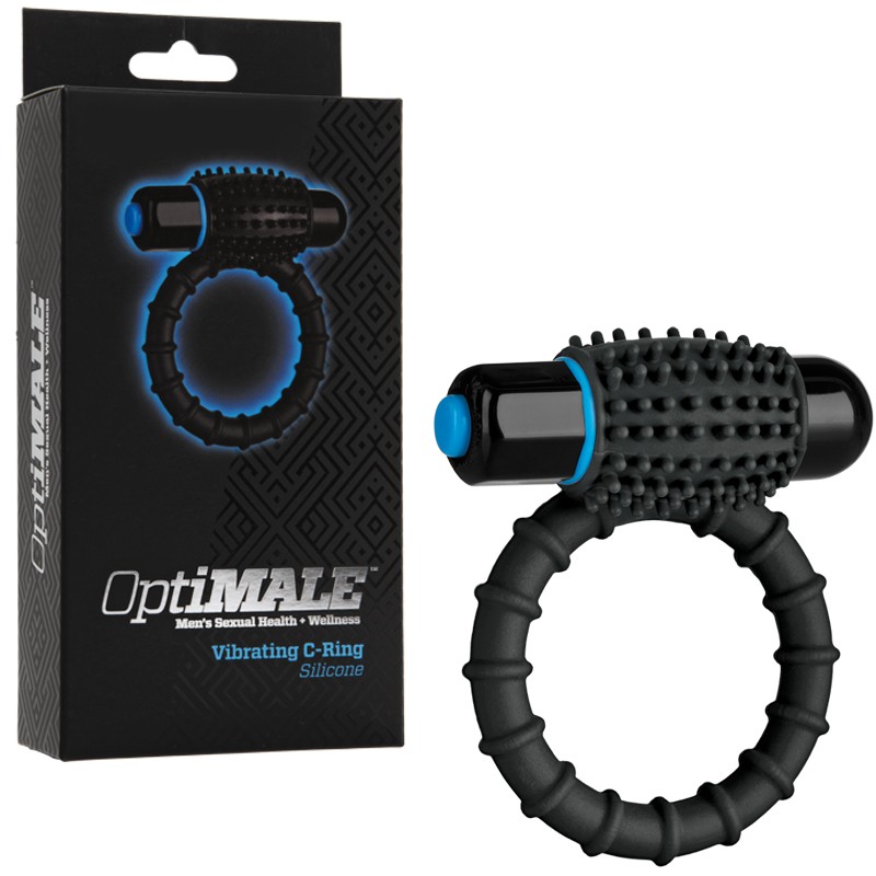 OptiMALE ? Vibrating C-Ring Black