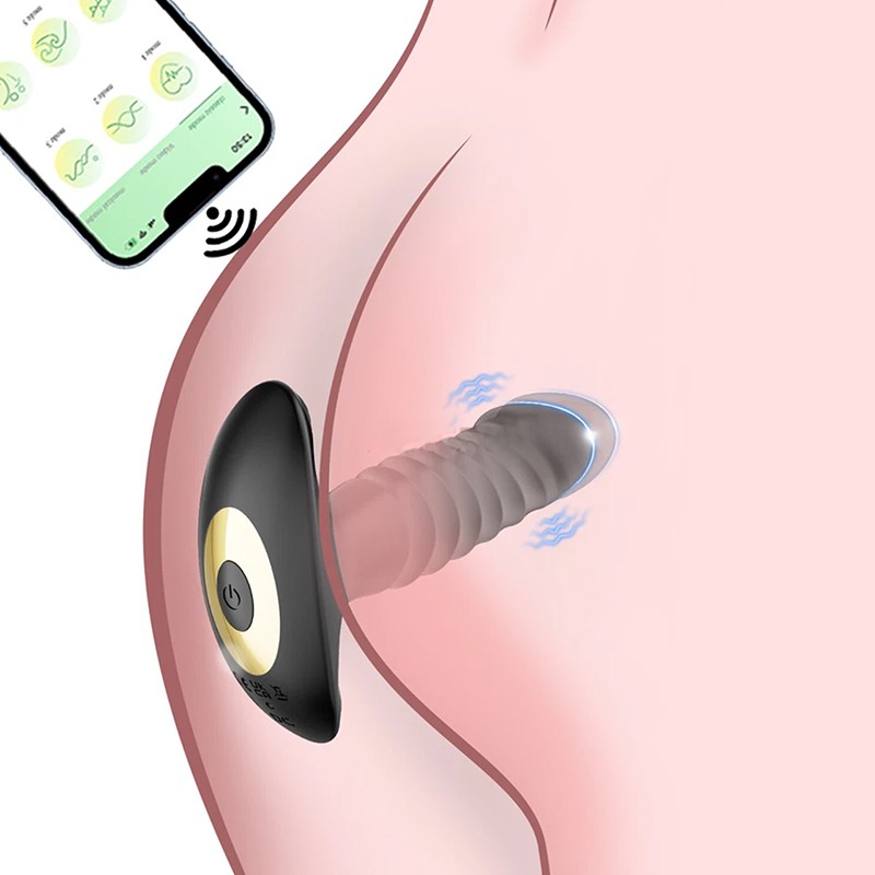 Anal Vibrator APP Control Butt Plug Men Prostate Massager Female Masturbator gallery