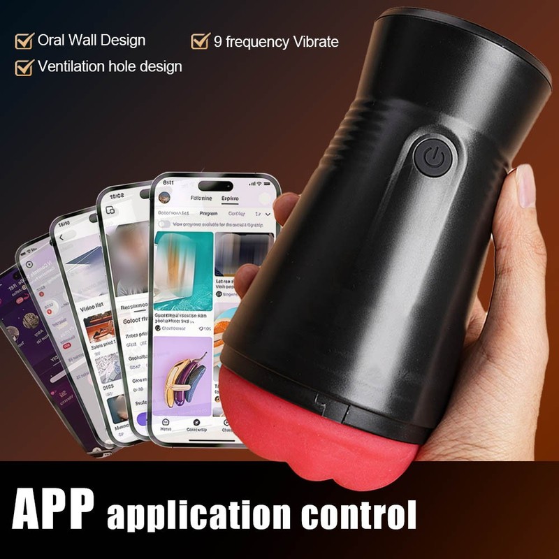 Blowjob Automatic Masturbater Cup 3D Stroker Masterbator Adult Sex Toy for Men gallery