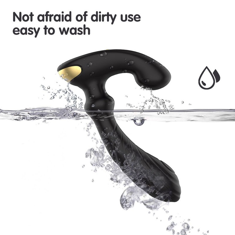 Powerful Flapping Prostate Massager Dual Motor Male Waterproof Vibrators gallery