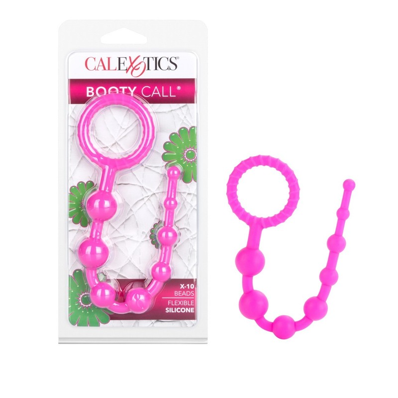 California Exotics Booty Call X-10 Beads Pink