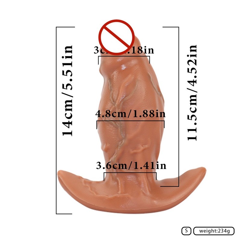 Big Skin Dildo Penis Silicone Anal Masturbator Oversized Strap-on Dildos Sex Toy
