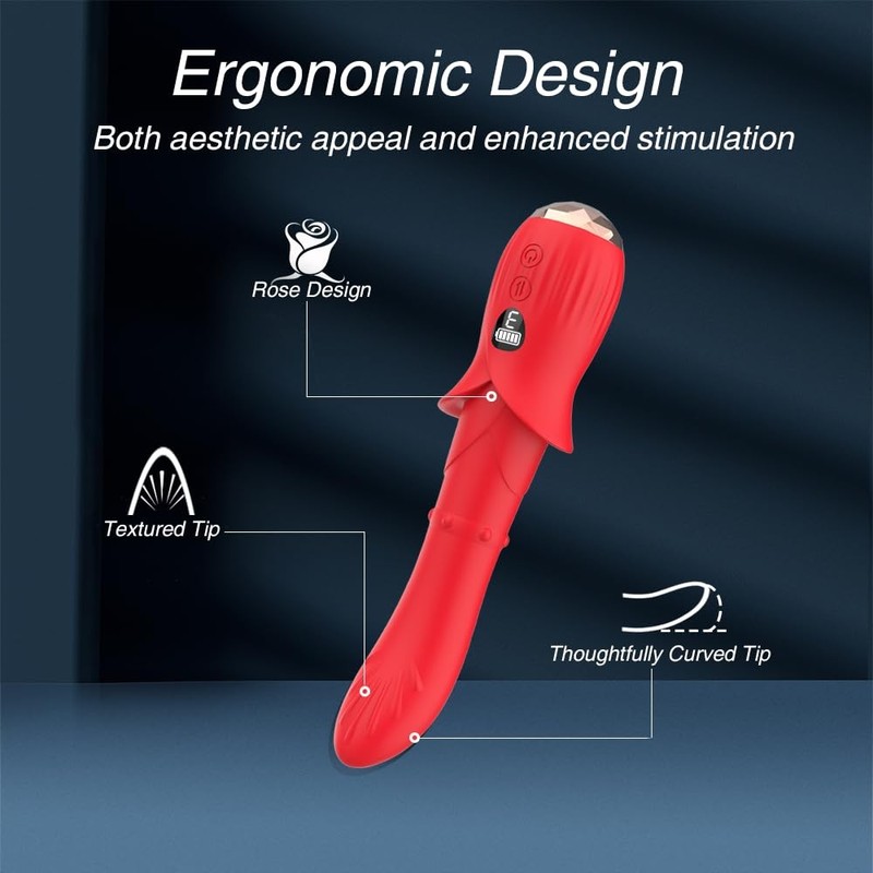 Thrusting Dildo, LED Display G Spot Vibrator with 9 Vibrating, ComeHither and... gallery