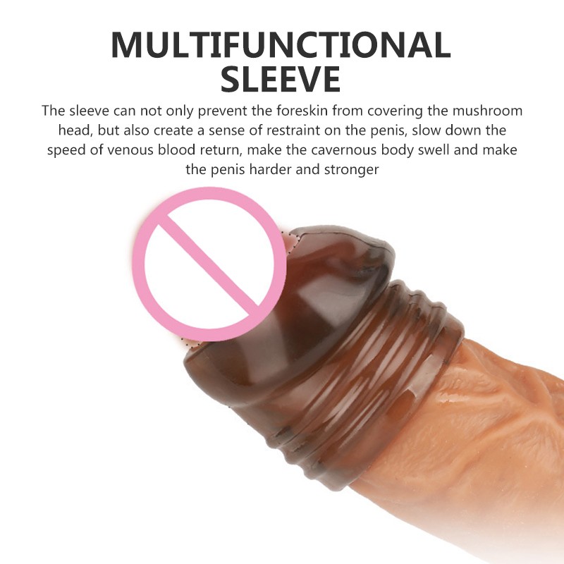 Cock-Ring-Set-Erection-Soft-Stretchy-Penis-Rings-Silicone-Sex-Toys-For-Men-NEW、