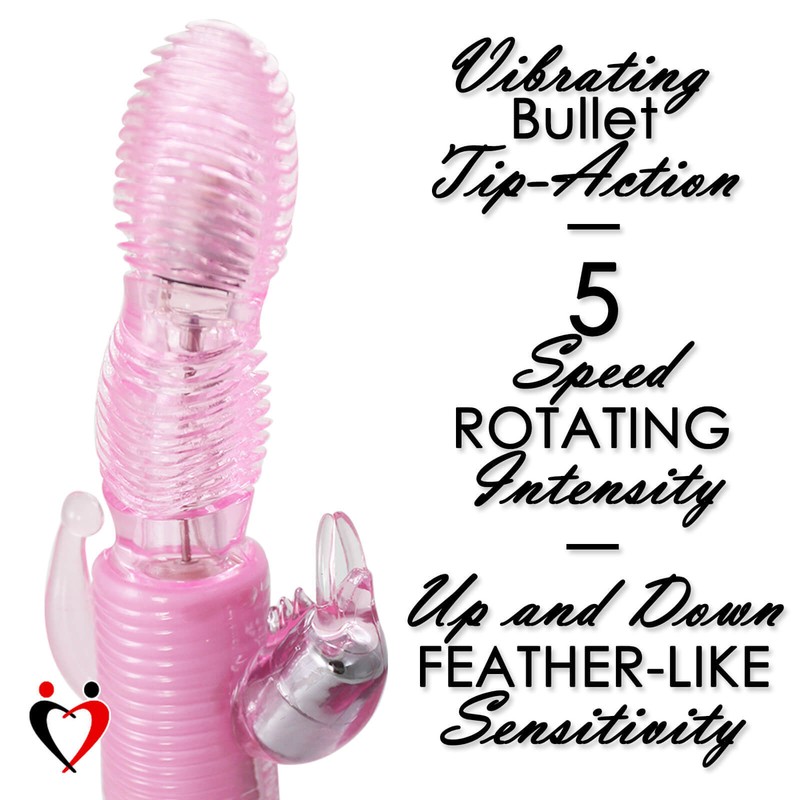 Rabbit Vibrator TRIPLE NIRVANA LeLuv Waves Bundle with Waterproof Mini Bullet gallery