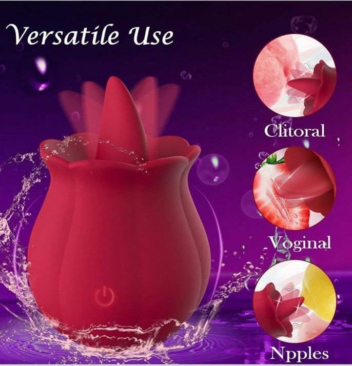 10 Speed Rose Vibrator for Women G-Spot Clit Suction Adult Toy gallery