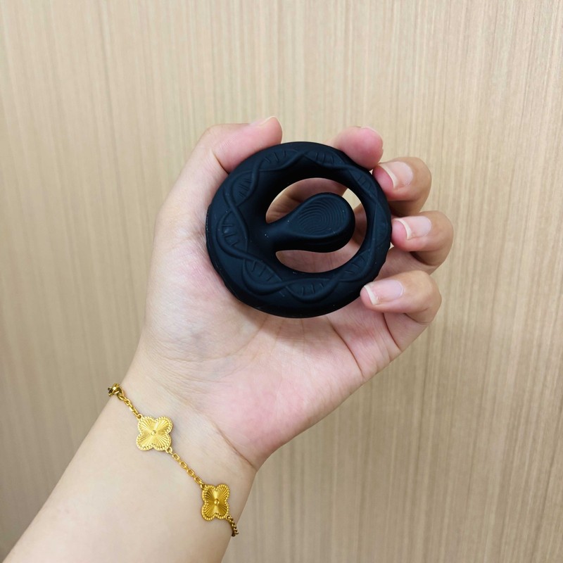 Vibrating Cock Ring Penis Ring Vibrator Testicular stimulation Sex Toys For Men gallery