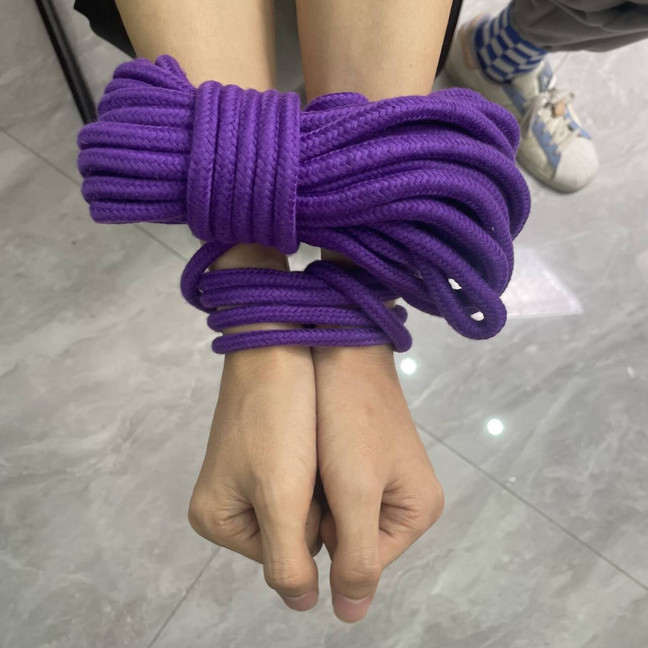 10m Cotton Bondage Rope Japanese Shibari Restraint Slave Cosplay Binding Toys SM gallery
