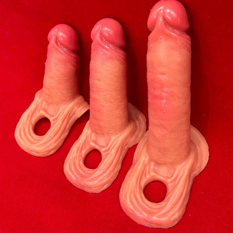 Male Cock-Girth-Enlarger-Enhancer-Penis-Extension-Extender-Sheath-Sleeve-Men Big gallery