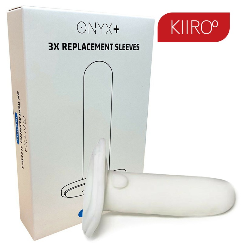 Kiiroo – 3x Replacement Sleeves for Onyx Masturbator Replacement Onyx Masturbator
