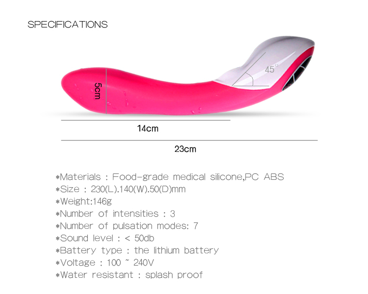 Woman Magnetic USB Rechargeable Stimulation Vibrators Massager Waterproof gallery