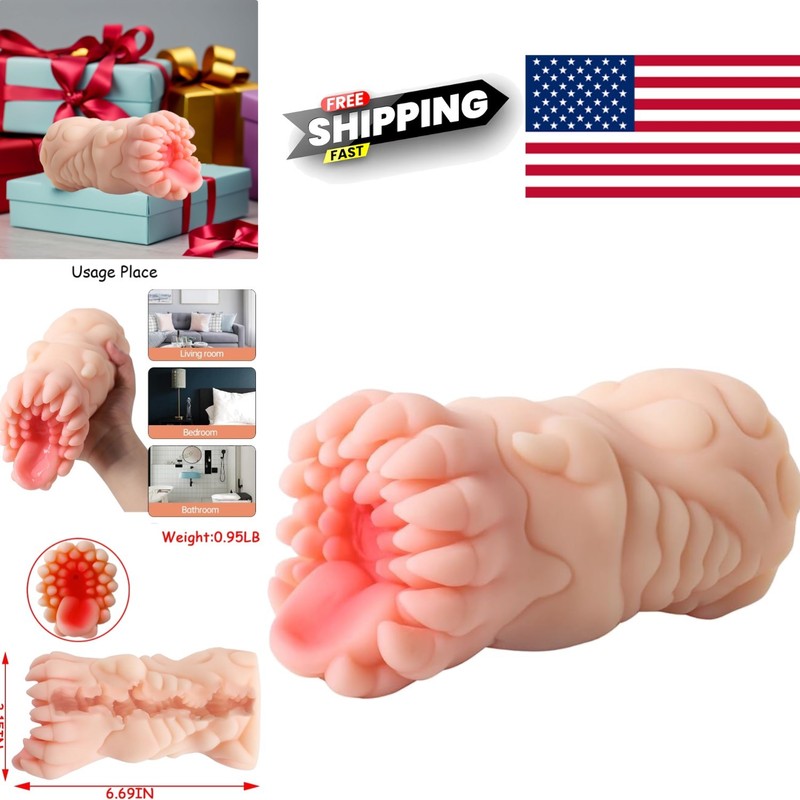 Realistic Male Masturbator with Alien Design TPE Material for Ultimate Pleasure