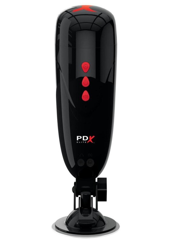 PDX Elite Dirty Talk Starter Stroker Vibrating Moaning And Suction