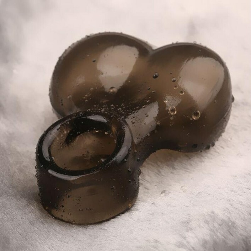 Male TPE Scrotum Pouch Ball Stretcher Delay Penis Ring Time Delay Ejaculation gallery