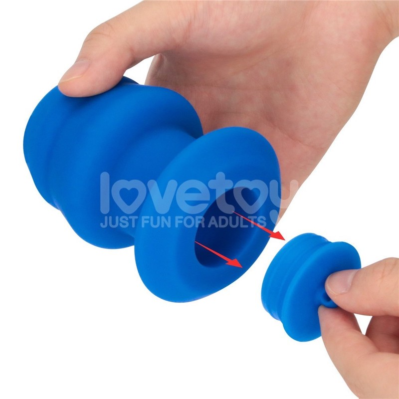 Pinnacle Pro Bulge Peeper Hollow Silicone Anal Tunnel Dilator & Plug Stretcher gallery