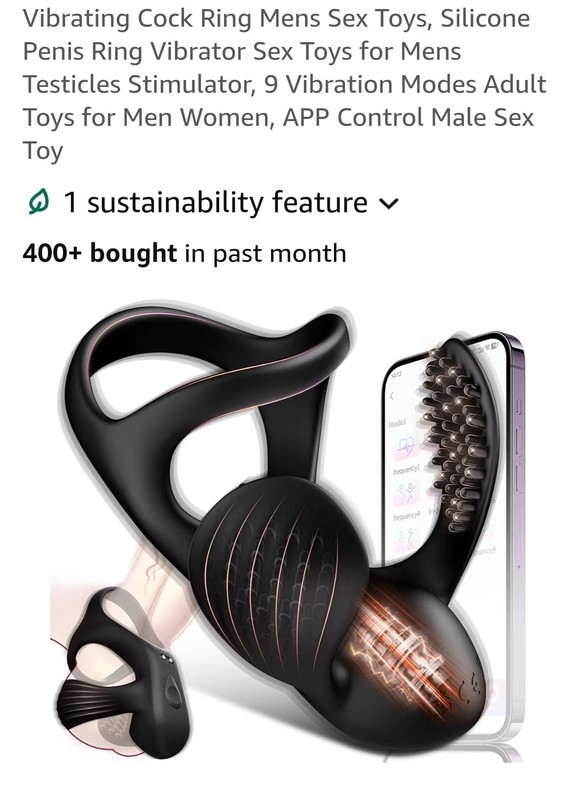 Men Testicle Scrotum Stimulator Vibrator Penis Ring Remote Prostate Massager Toy