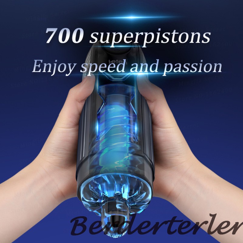 Leten Automatic Piston Telescopic Sucking Blowjob Male Heating Masturbator Cup gallery