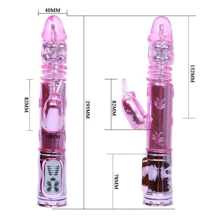 Dance - Throbbing Bunny Rabbit Vibrator with Pink Rotation gallery