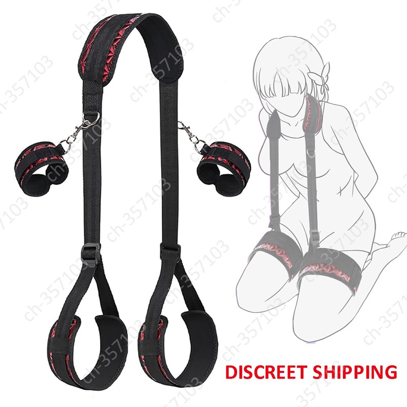 Bondage Restraints BDSM Sex Bondage Adjustable Handcuffs Sex Straps for Couples