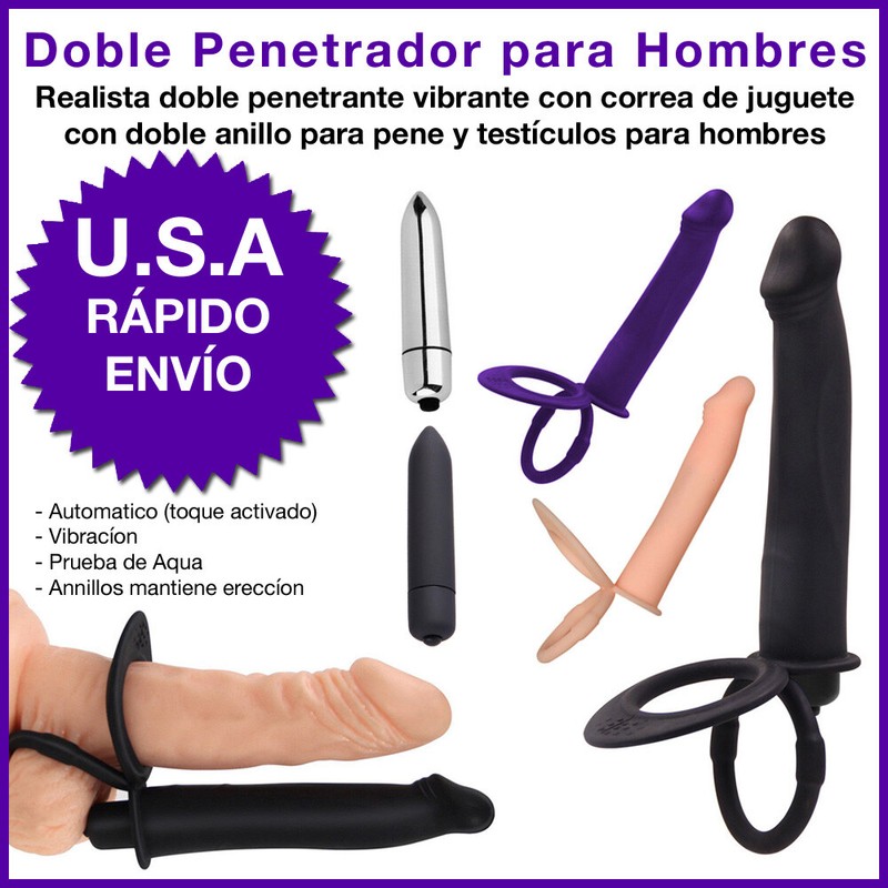 Juguetes Sexuales para Parejas Doble Extensor Extra pene mejor Sensacion Hombre