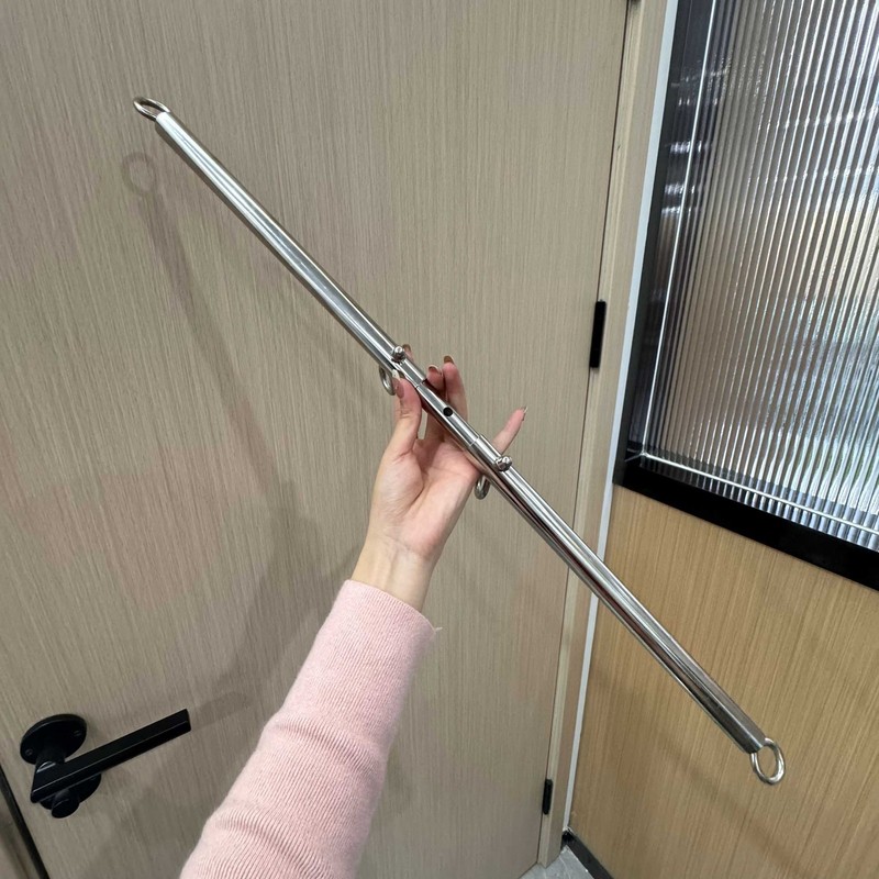 Adjustable Metal Leg Separate Bar for Open Leg Bondage Slave Handcuffs Sex Toys