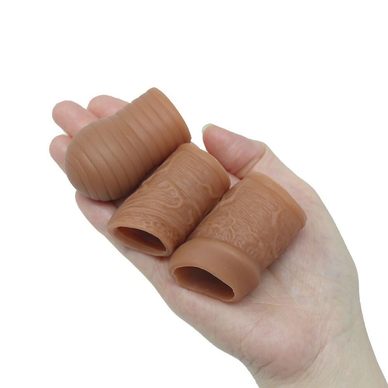 3PCS Penis Glans Foreskin Phimosis Curing Correction Ring For Man Supplement Kit gallery