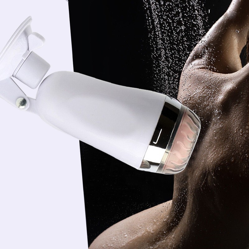 Vibrating-Male-Masturbators-Realistic-Vagina-Pussy-Stroker-Men-Sex Toy-HandsFree gallery